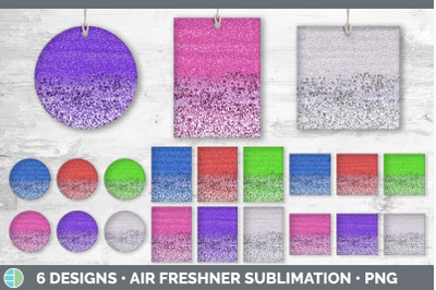 Confetti Air Freshener | Sublimation Designs Bundle