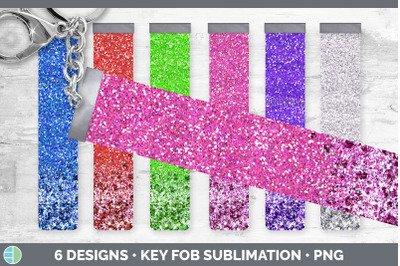 Confetti Key Fob | Wristlet Sublimation