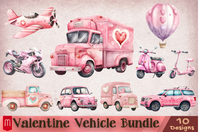 Pink Valentine Vehicle Bundle