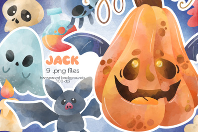 Halloween Clipart - PNG Files