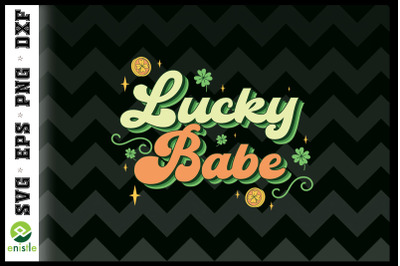 Lucky Babe Retro St Patrick