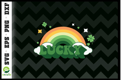 Lucky Rainbow Retro St Patrick