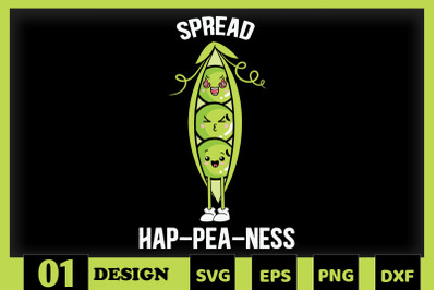 Spread Hap-pea-ness Pea Family