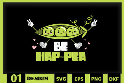 Be Hap-Pea Pea Family Pea Puns