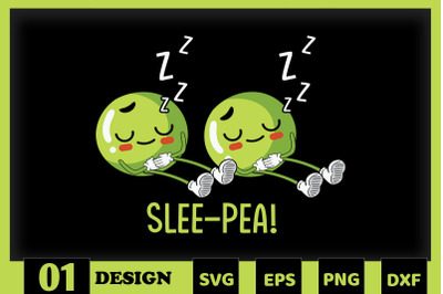 Sleep-Pea Funny Sleepy Peas Pea Family