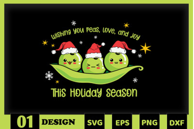 Wish you Peas Love Joy Pea Family