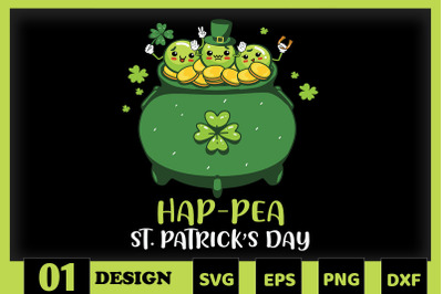 Hap-Pea St Patrick Day Pea Family