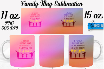 Family Mug Sublimation | Coffee 11 Oz | 15 Oz Mug Sublimation