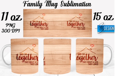 Family Mug Sublimation | Coffee 11 Oz | 15 Oz Mug Sublimation