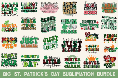 Big St, Patrick&#039;s Day Sublimation Bundle