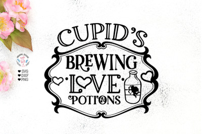 Cupids Brewing Love Potions