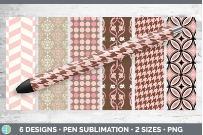 Pink Pen Wraps | Pink Patterns Epoxy Pen Sublimation