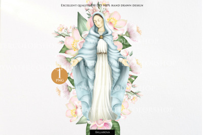 The Virgin Mary PNG