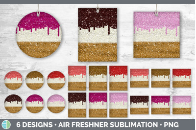 Ice Cream Air Freshener | Dessert Sublimation Bundle