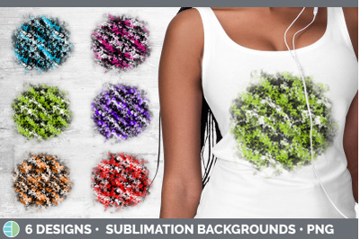 Paint Dabs Background | Paint Splat Grunge Sublimation