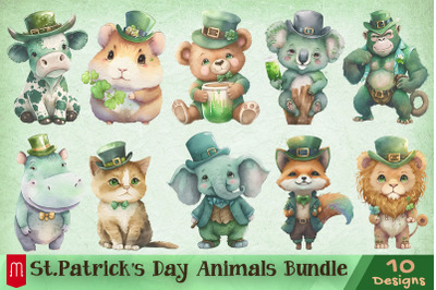 St.Patrick&#039;s Day Animals Bundle 2