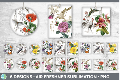 Vintage Air Freshener | Sublimation Designs Bundle