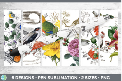 Vintage Pen Wraps | Epoxy Sublimation Bundle