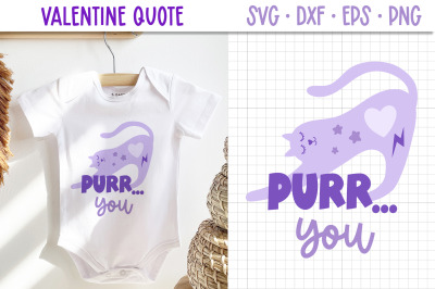 Love Quote for Valentines Day | Baby Valentine SVG
