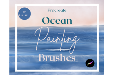 Procreate Ocean Painter Brushes X 20