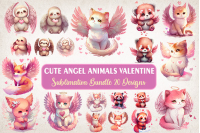 Angel Animals Bundle-20 Designs-230113