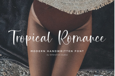Tropical Romance Modern Handwritten Font