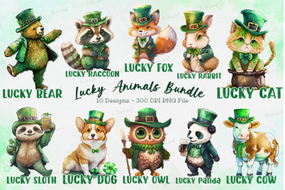 Lucky Animal St.Patrick&#039;s Day Bundle