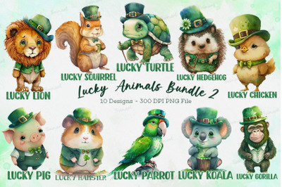 Lucky Animal St.Patrick&#039;s Day Bundle 2