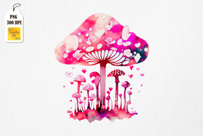 Hippie Psychedelic Mushroom Valentine 6