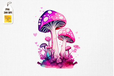 Hippie Psychedelic Mushroom Valentine 18