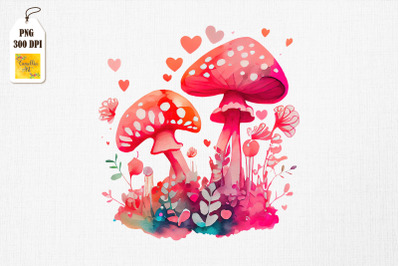 Hippie Psychedelic Mushroom Valentine 20