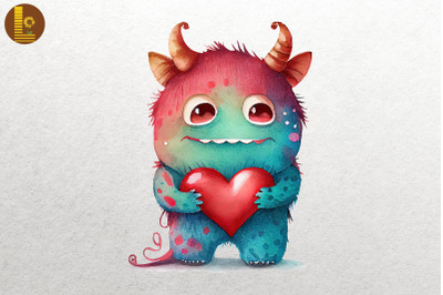 Cute Monster Happy Valentine&amp;&23;039;s Day 5