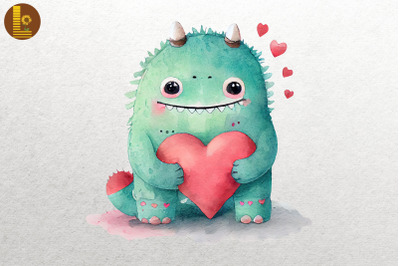 Cute Monster Happy Valentine&amp;&23;039;s Day 6