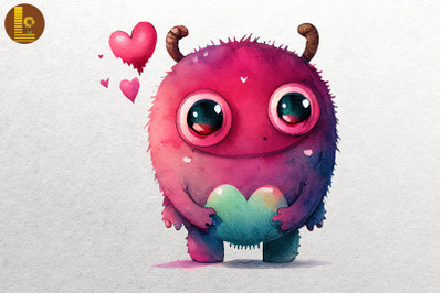 Cute Monster Happy Valentine&amp;&23;039;s Day 8