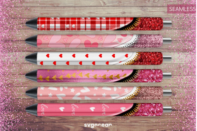 Valentines Pen Wraps Sublimation