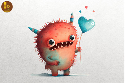 Cute Monster Happy Valentine&amp;&23;039;s Day 13