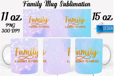 Family Mug Sublimation | Coffee 11 Oz | 15 Oz Mug Sublimation