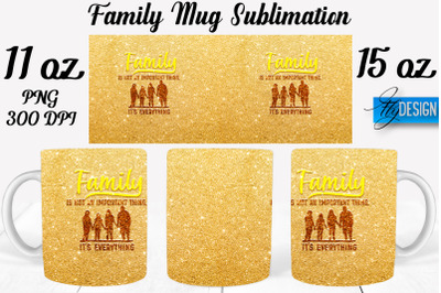 Family Mug Sublimation | Coffee 11 Oz | 15 Oz Mug Sublimation