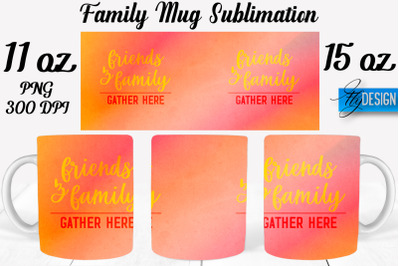 Family Mug Sublimation | Coffee 11 Oz | 15 Oz Mug Sublimation