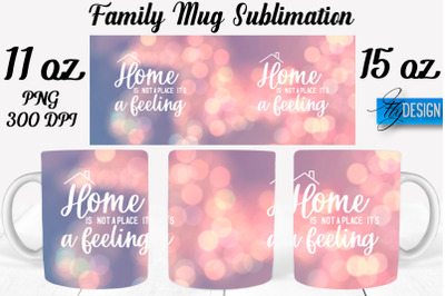 Family Mug Sublimation | Coffee 11 Oz | 15 Oz Mug Sublimation