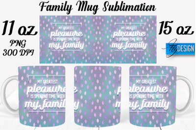 Family Mug Sublimation | Coffee 11 Oz | 15 Oz Mug Sublimation