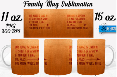 Family Mug Sublimation | Coffee 11 Oz | 15 Oz Mug Sublimation