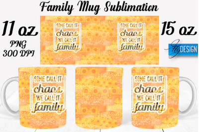 Family Mug Sublimation | Coffee 11 Oz | 15 Oz Mug Sublimation