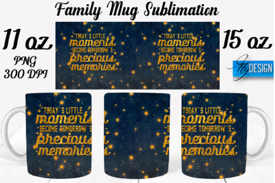 Family Mug Sublimation | Coffee 11 Oz | 15 Oz Mug Sublimation