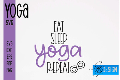 Yoga SVG | Yoga Quotes SVG Design | Sport SVG Design