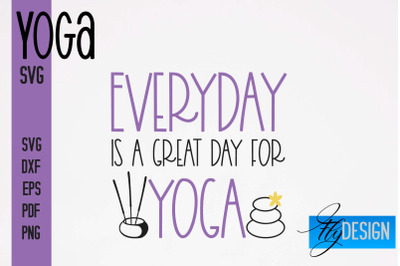 Yoga SVG | Yoga Quotes SVG Design | Sport SVG Design