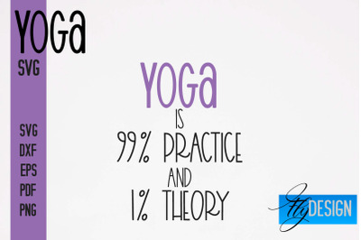 Yoga SVG | Yoga Quotes SVG Design | Sport SVG Design