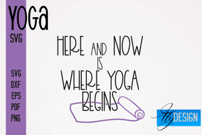 Yoga SVG | Yoga Quotes SVG Design | Sport SVG Design