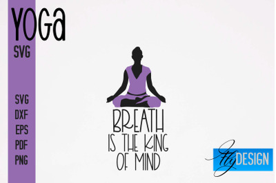 Yoga SVG | Yoga Quotes SVG Design | Sport SVG Design