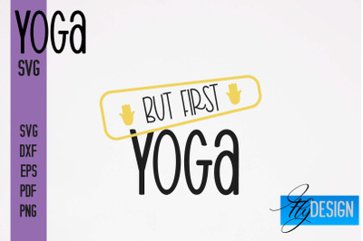 Yoga SVG | Yoga Quotes SVG Design | Sport SVG Design